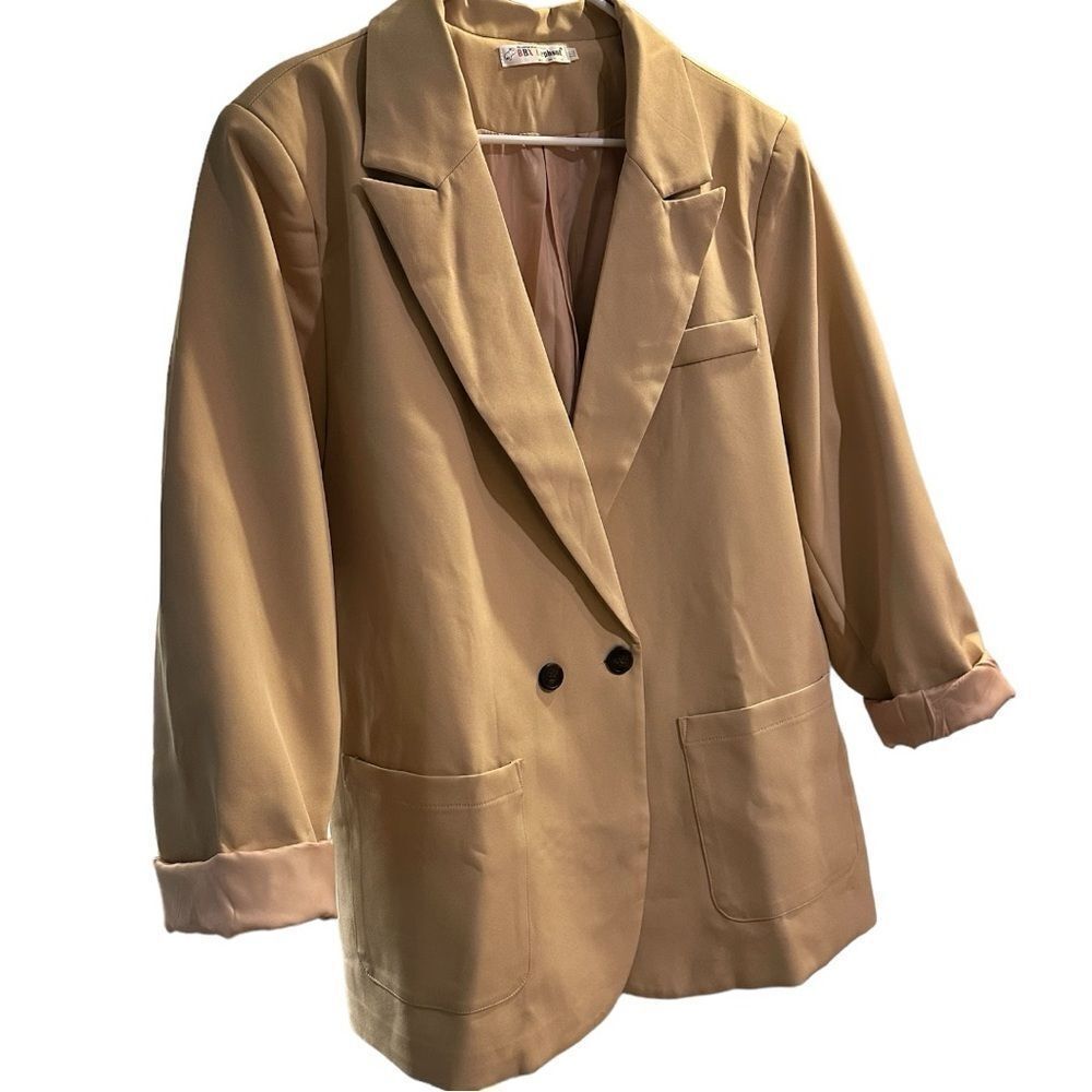 NWOT Ladies Oversized Fully Lined Suit Jacket Blazer